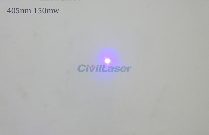 405nm 5mw-200mw Blue-Violet 레이저 모듈 Dot With TTL Modulation 